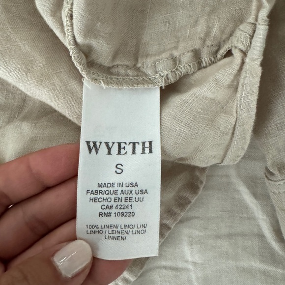 Wyeth Custom Embroidered Initial "JD" Button Down Shirt - Picture 10 of 12